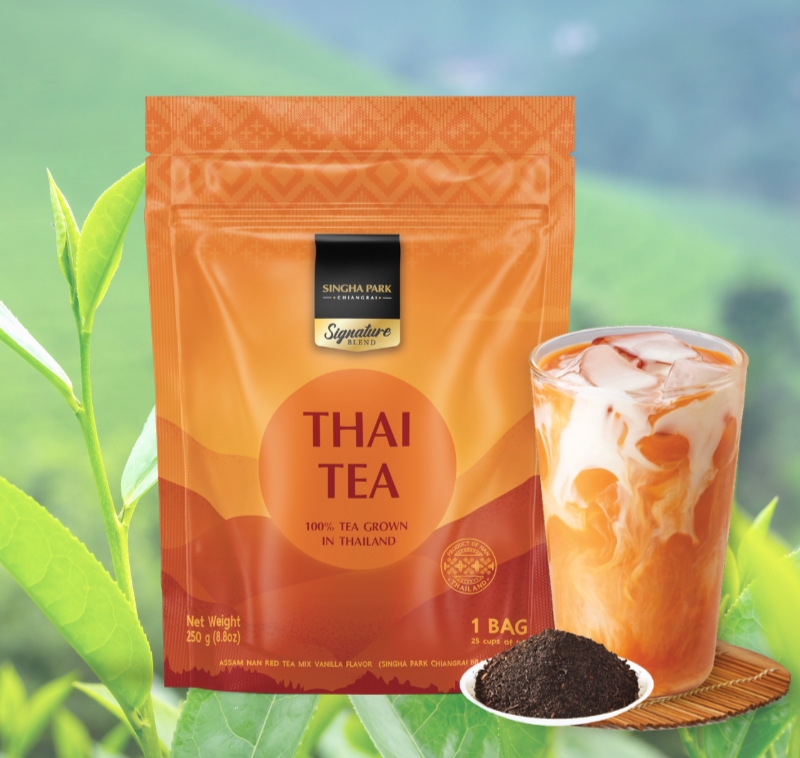 Singha Park Premium Thai Tea Mix - Grown in Nan, Thailand (250 g)